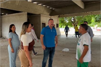 Prefeitura de Icó faz vistoria nas obras do Terminal Rodoviário