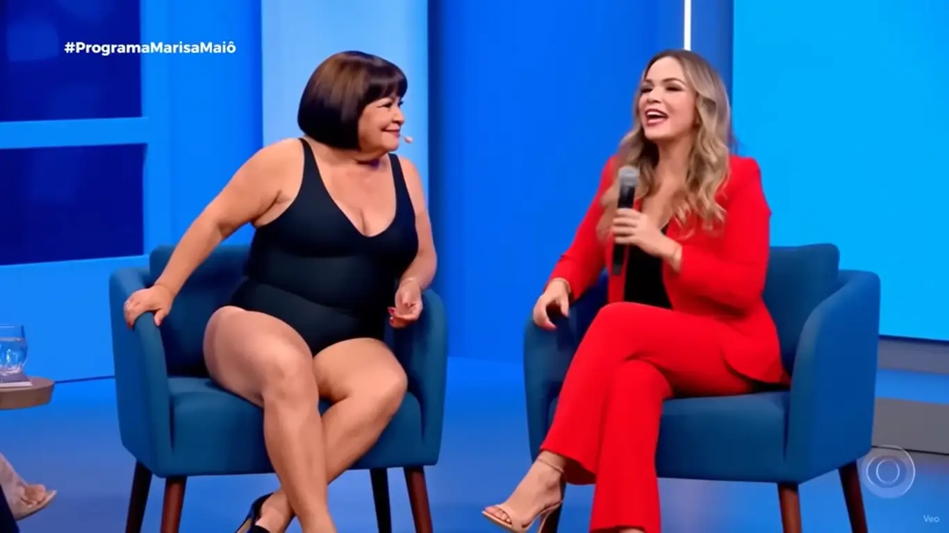 Marisa Maio - Apresentadora Fictícia gerada pela ferramenta VEO 3