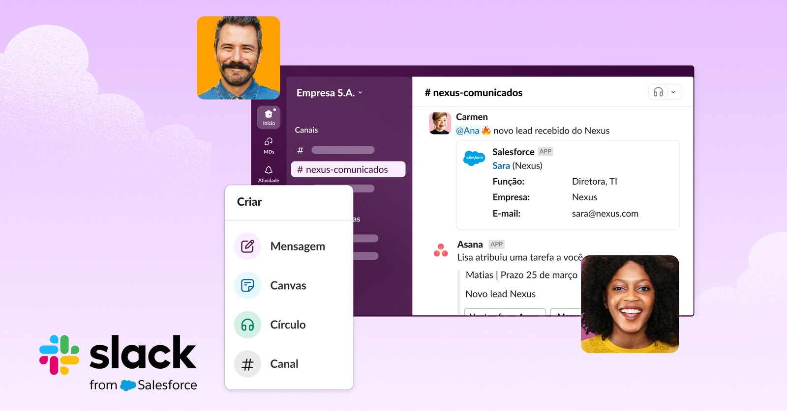 Slack - imagem de capa - 5 alternativas ao WhatsApp